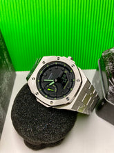 Load image into Gallery viewer, Casioak G-SHOCK Hulk Full Steel AP Royal Oak Style GA-2100 Mod
