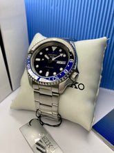 Load image into Gallery viewer, Seiko SRPD Batman Mod 42mm Mens Watch Arabic Date Sapphire Ceramic
